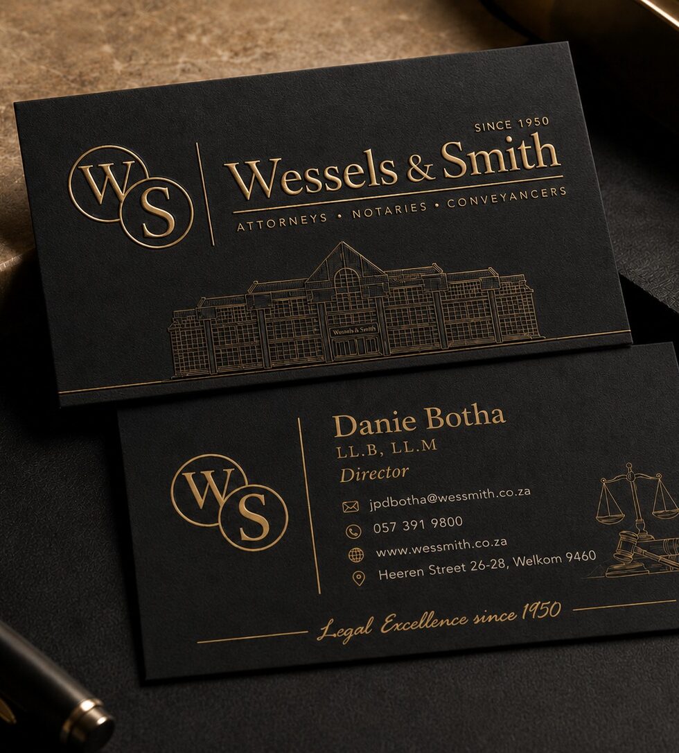 Wessels & Smith Business Cards