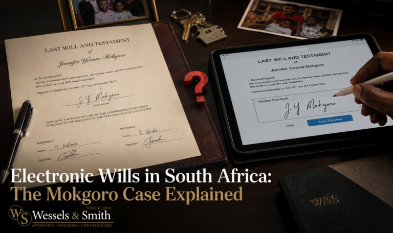 Can You Electronically Sign a Will in South Africa? What the Mokgoro Case Really Means