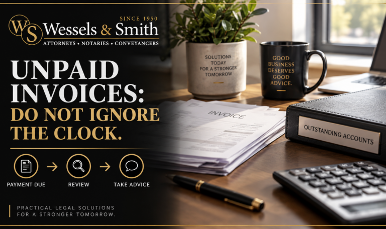 Unpaid Invoices and Prescription