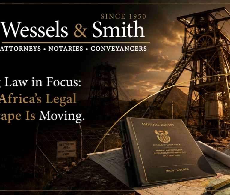 Mining Law in Focus: What the 2026 Draft Mining Bill and Constitutional Court Ruling Mean for South Africa
