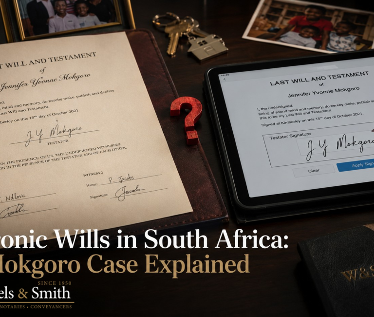 Can You Electronically Sign a Will in South Africa? What the Mokgoro Case Really Means